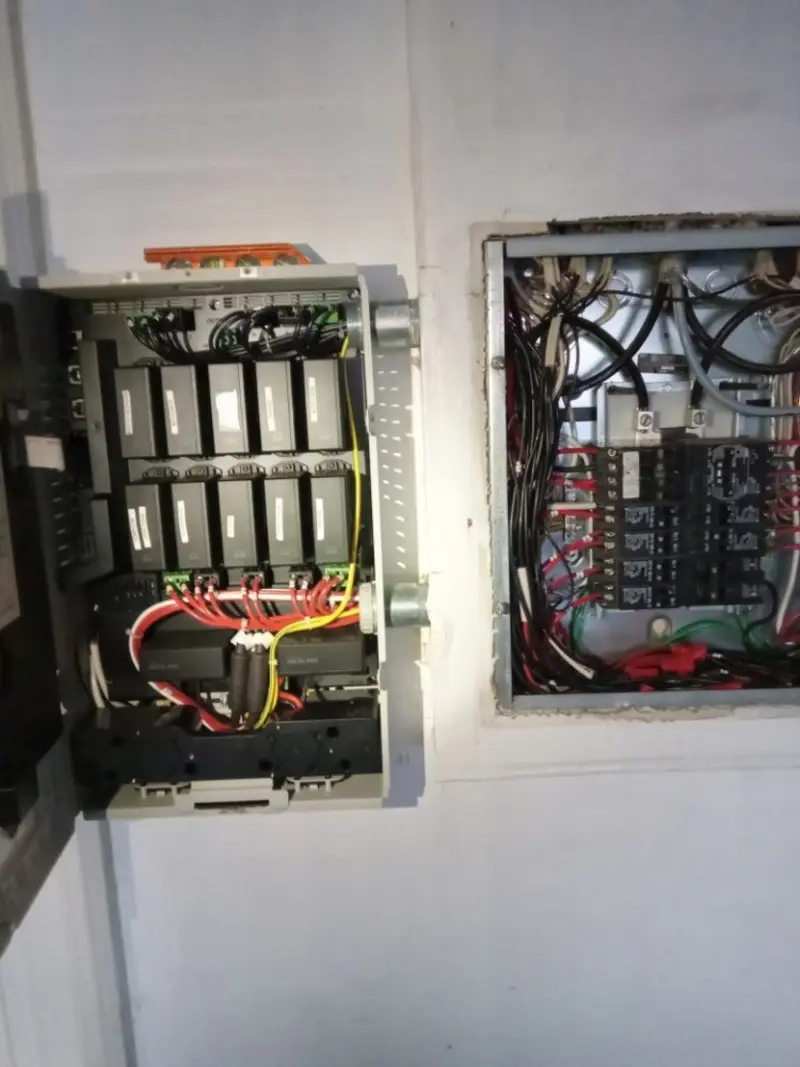 Electrical panel upgrade completed for Ring Doorbell Installation in Altamonte Springs